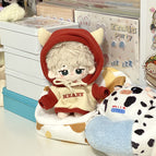 10cm (baby clothes only) / Hat red