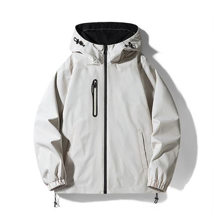 Live Explosions Jacket New Waterproof Charge Clothes Couple's Hooded Outdoor Mountaineering Functional Clothes Loose Jacket