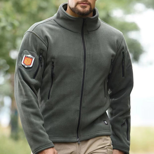 Cross-border Supply Archon Thickened Tactical Fleece Fleece Clothes Outdoor Warm Liner Fleece Military Fan JY-14