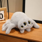 See description for details / Gray four-eyed spider doll (16*25cm)