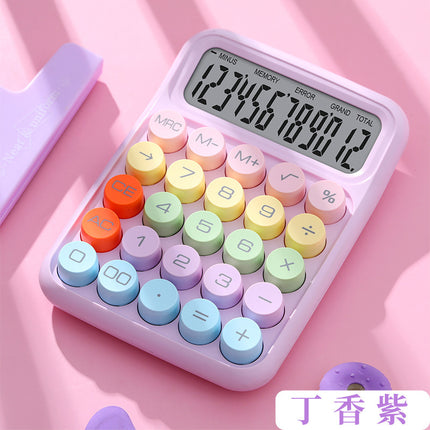 Voice Calculator High Color Value Gradient Portable Computer 12-Bit Large Screen for Office Examination