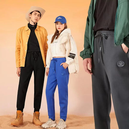 2022 Winter Korean Style New Thickened Thermal Airgel Cyclone Pants, Cold-Resistant Knee Protection Casual Pants, Leg-Lengthening and Slimming Effect