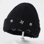 Black (cross-marked ring hole cap) / Adult size (55-60cm)