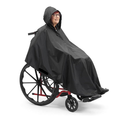 Factory in stock cross-border disabled elderly wheelchair special reflective poncho electric scooter raincoat