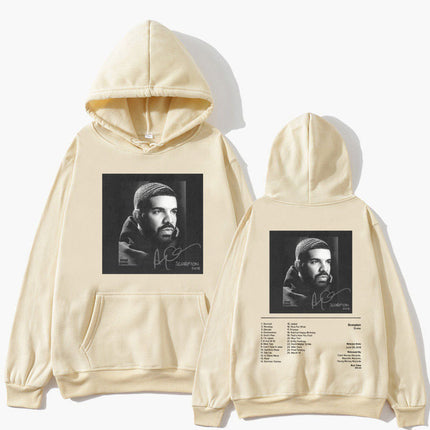 [Cross-Border Code] Rapper Drake Scorpion Music Album Print Hoodie