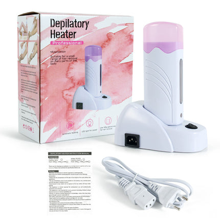 Cross-border new hot wax machine with seat for hair removal, single-seat wax melting machine for hair removal, Roll on wax heater