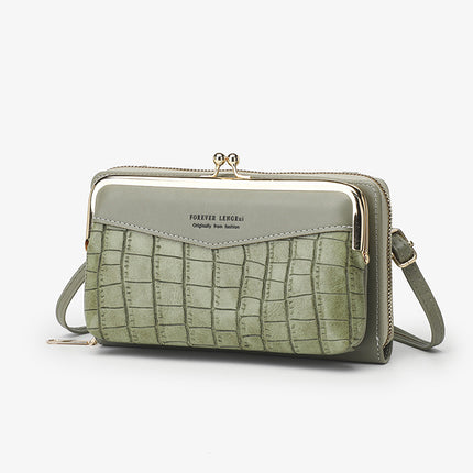 2023 New Mobile Phone Wallet Women's Card Holder All-In-One Casual Fashion Shoulder Crossbody Bag Multifunctional Coin Purse