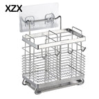 Thickened 2-grid stainless steel plate with hook