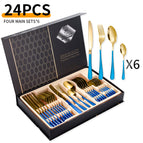 B 1010 blue gold (black flip gift box)