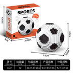Source building block manufacturers can be substituted into the warehouse / Cross-border Hot Selling Football Blocks