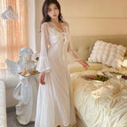 Ypp fairy long skirt-off-white / L (recommended 50-60kg )