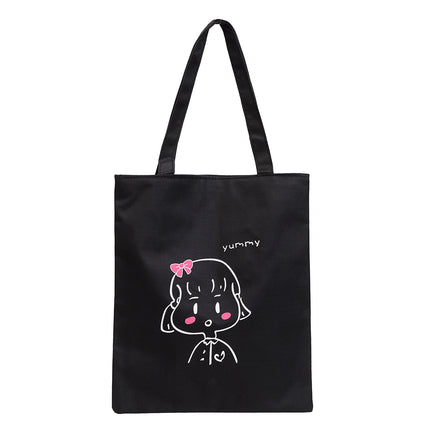 Factory wholesale 2023 new large capacity ladies shoulder handbag Oxford cloth gift bag cartoon cute