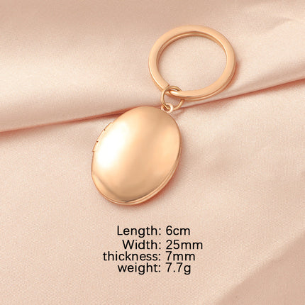 316L Mirror Stainless Steel Various Style Photo Box Pendant DIY Open Photo Photo Frame Pendant Keychain