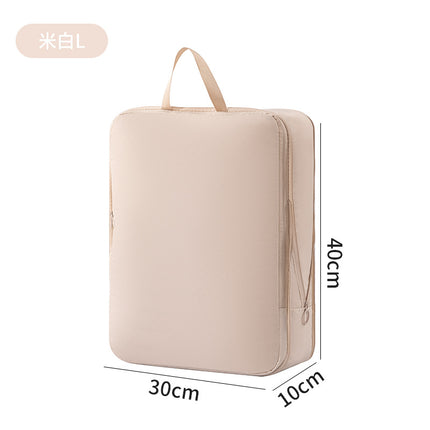 Travel Compression Memory Cloth 6-piece Storage Bag suit Luggage Portable Clothes Compression Bag Waterproof Storage Bag