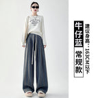 Denim blue-spring and autumn regular style / XL
