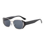 Black silver frame black and gray pieces / High quality