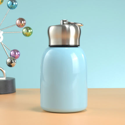 Cross-Border Mini 316 Stainless Steel Chubby Thermos Cup with Ring Flap Pocket Pants Cup Vacuum Double-Layer Portable Cup
