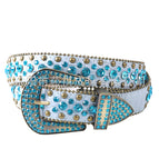 light blue rivets / 120cm