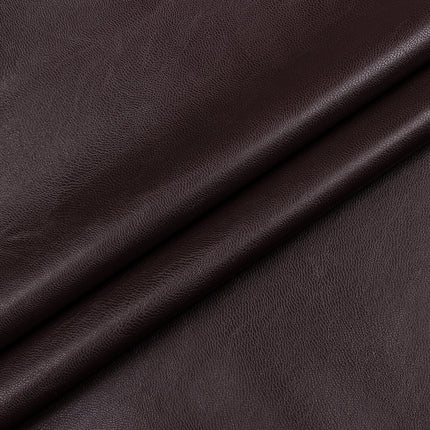 Elastic Pu Soft Leather Fabric with Fine Grain for Bags and Shoes, Flat Elastic Clothing Material, Plain Weave Garment Accessories for Cross-Border Trade