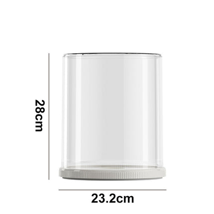Household Blind Box Storage Display Rack Rotatable Lifting Bubble Mart Display Box Transparent Hand Dustproof Storage Box