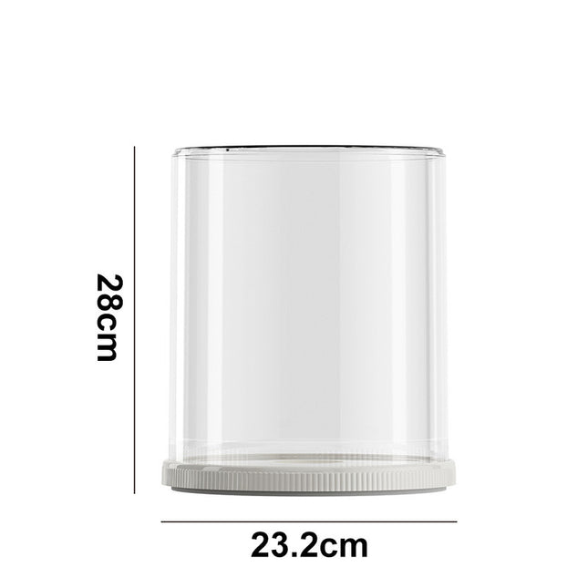 Household Blind Box Storage Display Rack Rotatable Lifting Bubble Mart Display Box Transparent Hand Dustproof Storage Box