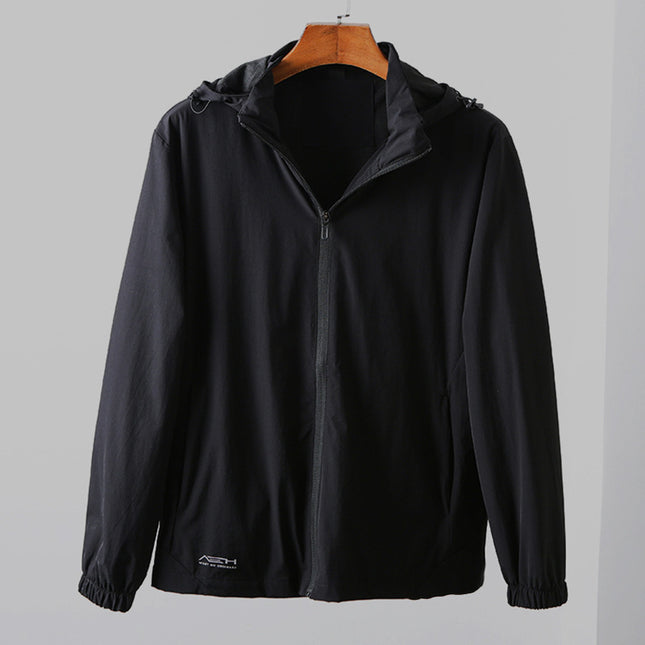 Online Shop Hot Selling Stretch Outdoor Sports Jacket Men's Autumn Removable Hat Casual Clothes Men's Jacket 88601
