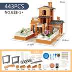 GZB-1 + warm Villa e-commerce boxed 443PCs 2kg