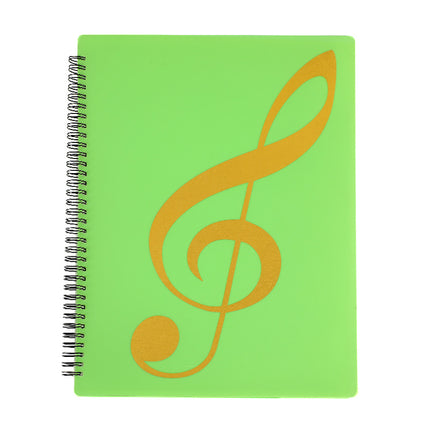 Shuangyi Source Factory 40/60 Page Music Score Folder A4 Piano Score Book with Printable Logo