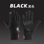 Waterproof black label full finger: black / M