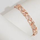 Rose gold leaves fully magnetic