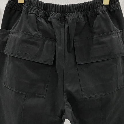 SUBHUMAN Men's European and American Complex Motorcycle Tooling Multi-Pocket Function Men's Pants Casual Pants