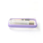 Purple zipper small size 20*12*5cm (weight 46.3g)