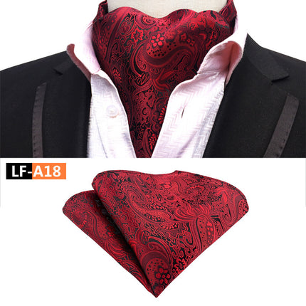 Source factory in stock wholesale generation of men's scarf scarf English style collar scarf shake fast and stable supply