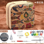 [retro fantasy fish set] 11 colors of thread + 7 accessories