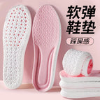 Pink on white / 35-36 (can be cut)