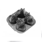 Ice hockey mold / Gray-4 consecutive shark