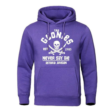 The Goonies Est 1985 Never Say Die Printing Hoodie Men Women