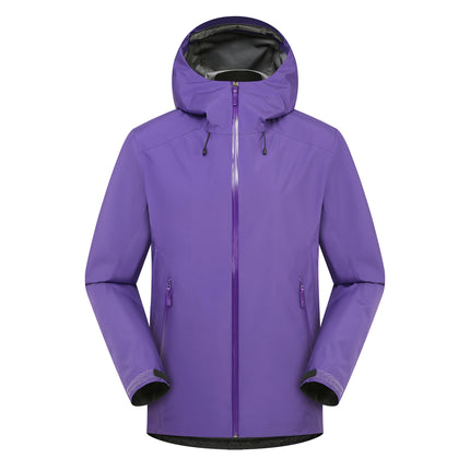 Taizhou Bird Lt Hardshell Waterproof Jacket with Rubberized Seams, Single-Layer Spring and Autumn Outdoor Mountaineering Clothing for Men and Women, Casual Jacket