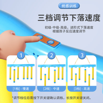 Eye Disease Hand Quick Grasping Stick Machine Hand Grasping Stick Indoor Drop Reaction Mensitivity Sensor Trainer Challenge Children's Toys