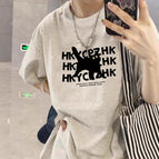 White and gray (three lines of letters black cat) / S (recommended to wear 37.5-50kg years old)
