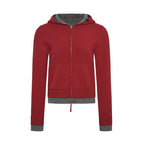 Red with gray / S