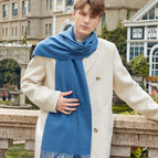 Gray blue / Aa wool 280g (200*70cm)