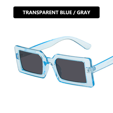 Fluorescent Green Sunglasses Cross-Border Supply Square Sunglasses for Women 2020 New Fashion Street Shooting Catwalk Sunglasses