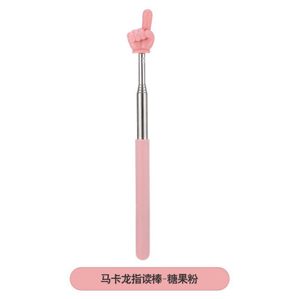 Telescopic Finger Reading Stick Reading Finger Reading Stick Finger Stick Reading Pointer Baton Teacher Teaching Stick Wholesale