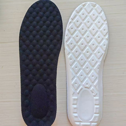 Constant Temperature Heating Insoles for Winter Cold Protection and Velvet Thickeneding Sweat-Absorbent Breathable Deodorant Sports Massage Women's Shoe Insoles
