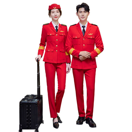 Explosive Spring and Autumn Security Work Clothes Suit Real Estate Sales Department Concierge Suit New Security Property Image Post Uniform