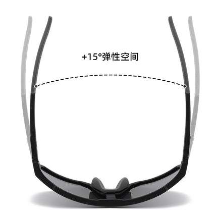 New European and American Style Large-Frame Outdoor Sports Glasses for Men and Women, Mountaineering Fashion Cycling Goggles, Sunglasses, Cycling Sunglasses