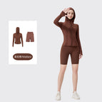 Maillard half length hooded jacketsuit / 2/S