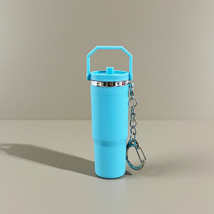 Cross-border New Product Stanley Stanley Keychain Pendant Ice Cup Keychain Can Hold Lipstick Backpack Hanging