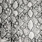 6# gray black and white snakeskin pattern